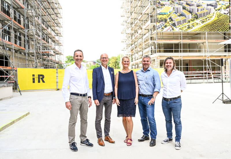 Richtfest im Lindauer Vierlinden-Quartier