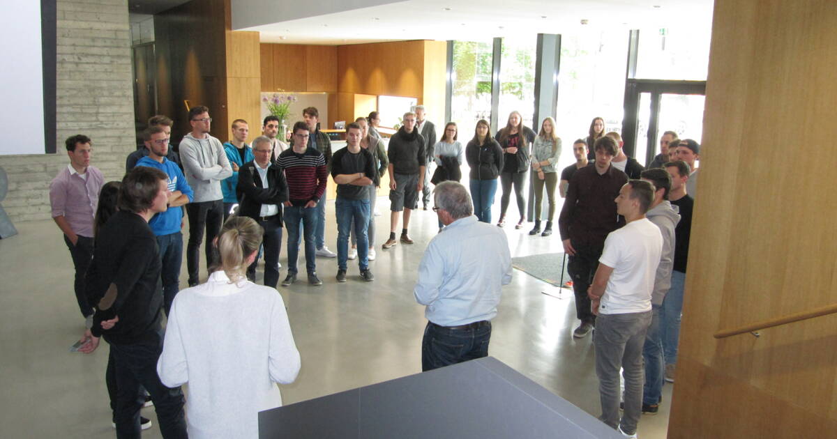 Exkursion der Hochschule Biberach Exkursion der Hochschule Biberach