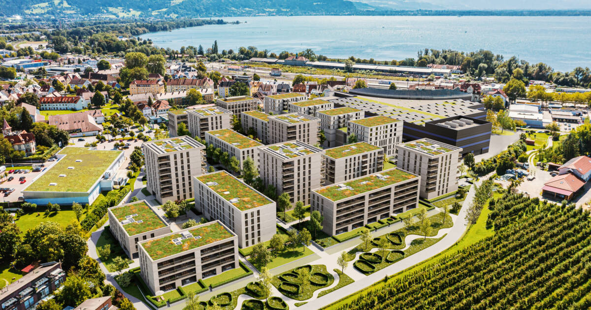 Vierlinden-Quartier I Lindau - Nachnutzung ehem. Cofely-Areal Vierlinden-Quartier I Lindau - Nachnutzung ehem. Cofely-Areal