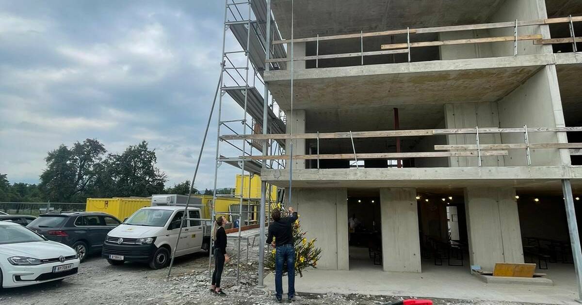 Firstfeier WA Neugrüt Dornbirn Firstfeier WA Neugrüt Dornbirn