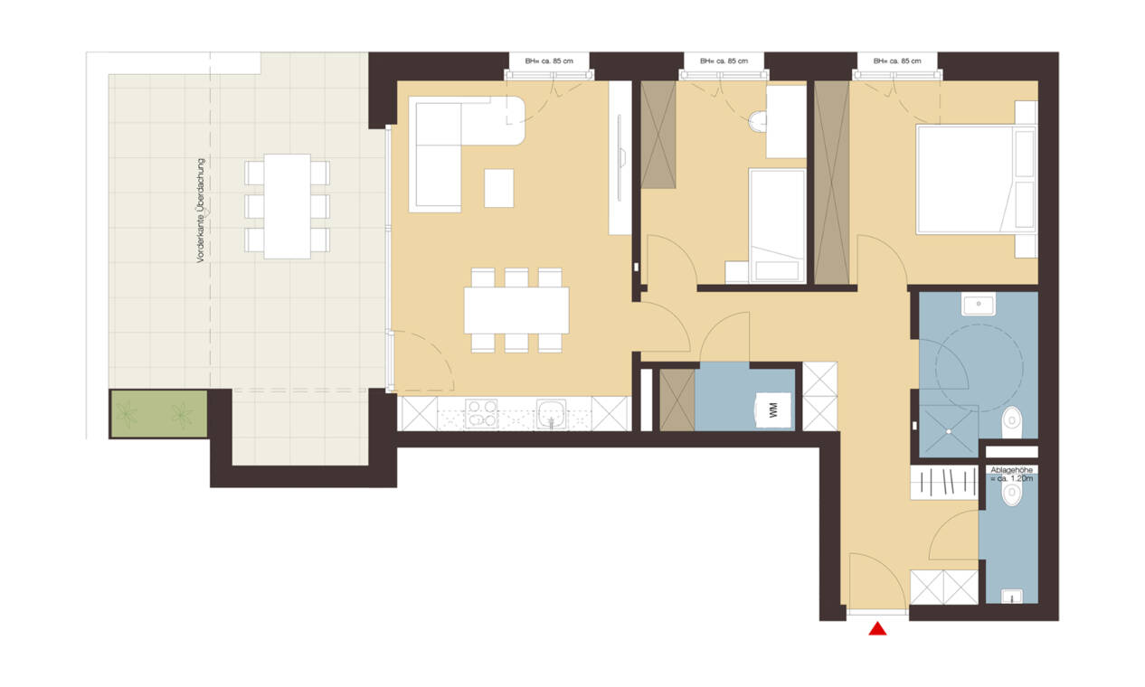 Engelspitz, Sulzberg-Grundriss Whg B03