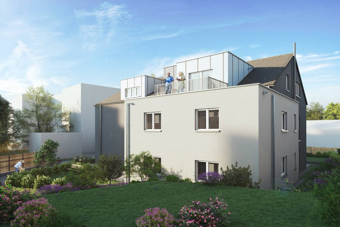 M&uuml;hlhofer Stra&szlig;e Daisendorf Animation 2 I i+R Wohnbau
