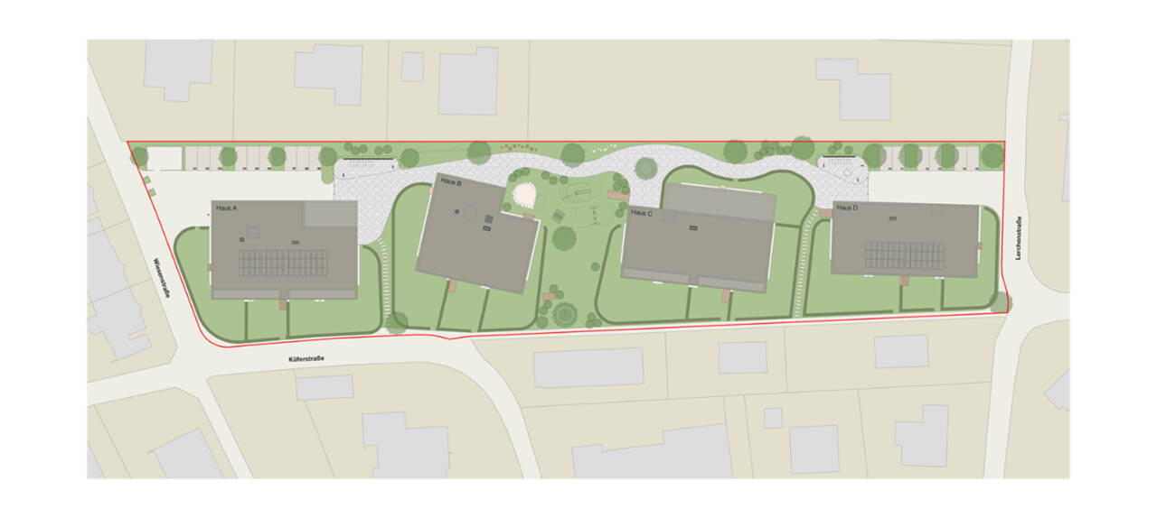 Wiesenstraße in Höchst Lageplan i+R Wohnbau GmbH Wiesenstraße in Höchst Lageplan i+R Wohnbau GmbH