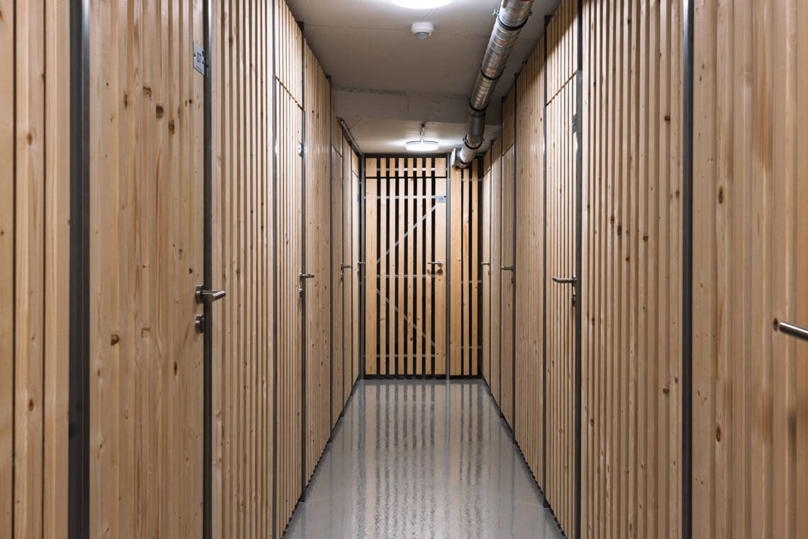 Wohnanlage Sebastianstra&szlig;e, Feldkirch - Kellerabteile &copy; (c) walser images