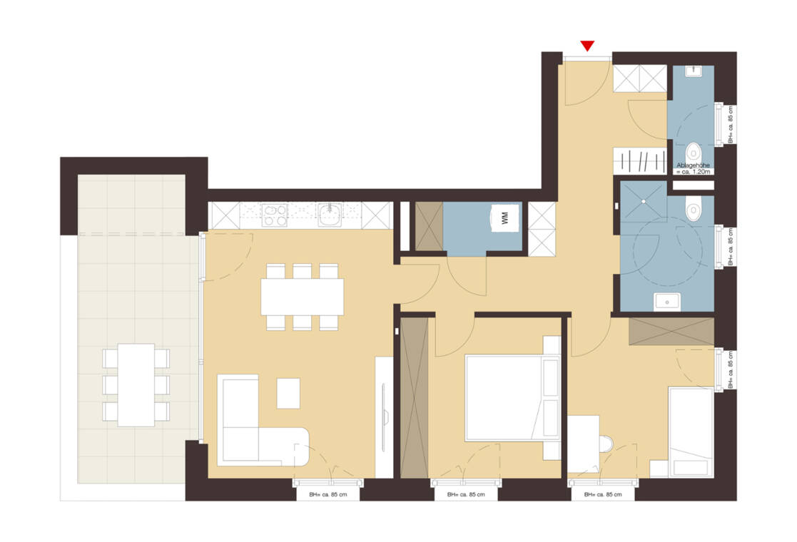 Engelspitz, Sulzberg-Grundriss Whg A04