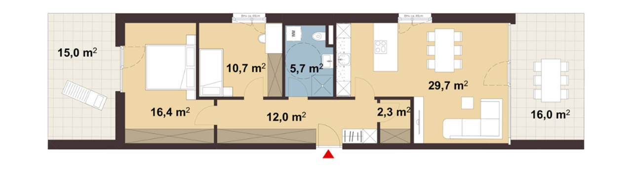 Wiesenstra&szlig;e in H&ouml;chst Whg C04 i+R Wohnbau GmbH