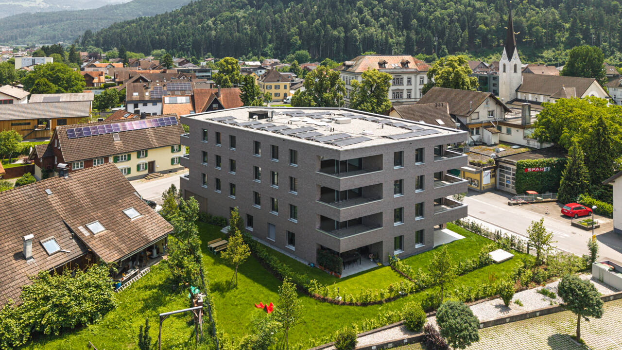Wohnanlage Sebastianstra&szlig;e, Feldkirch - Nordwest-Ansicht &copy; (c) walser images