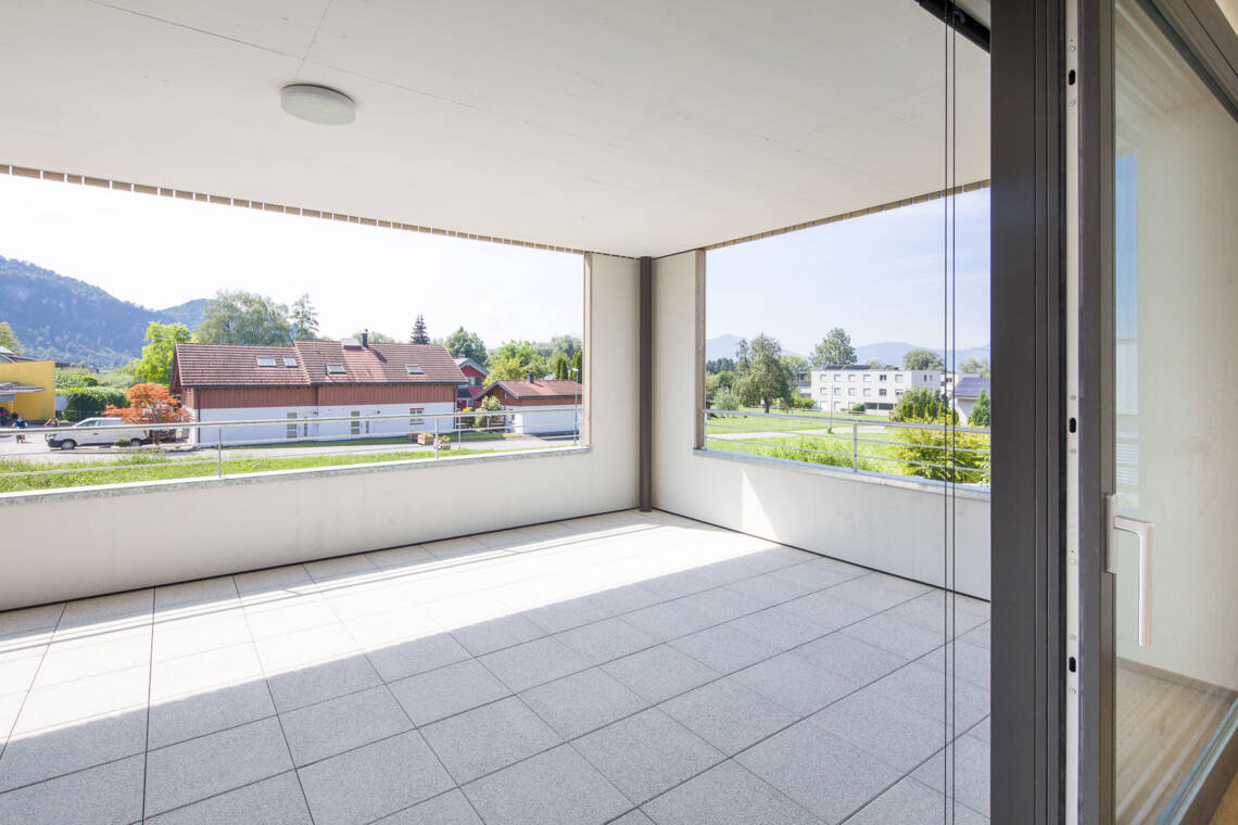 S&uuml;dterrasse mit Blick ins Gr&uuml;ne &copy; Dietmar Walser
