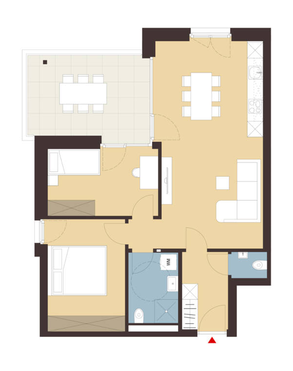 Riedergasse, Bregenz-Grundriss Whg 21