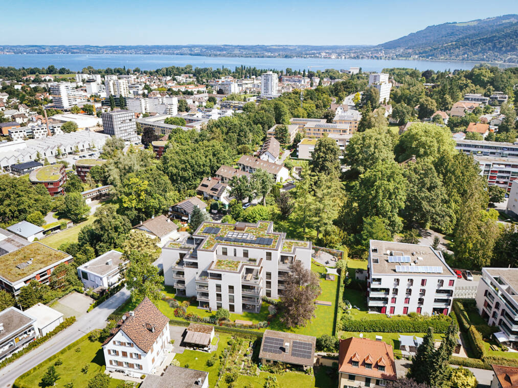 Riedergasse, Bregenz-Luftbild-S&uuml;dost