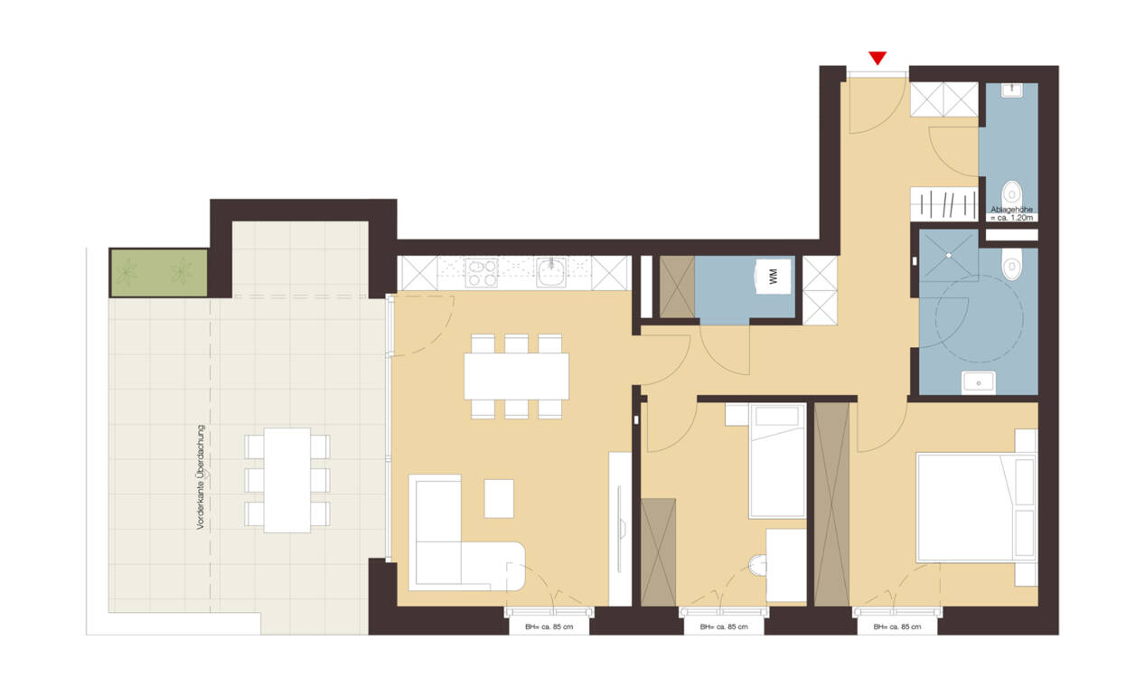 Engelspitz, Sulzberg-Grundriss Whg A01
