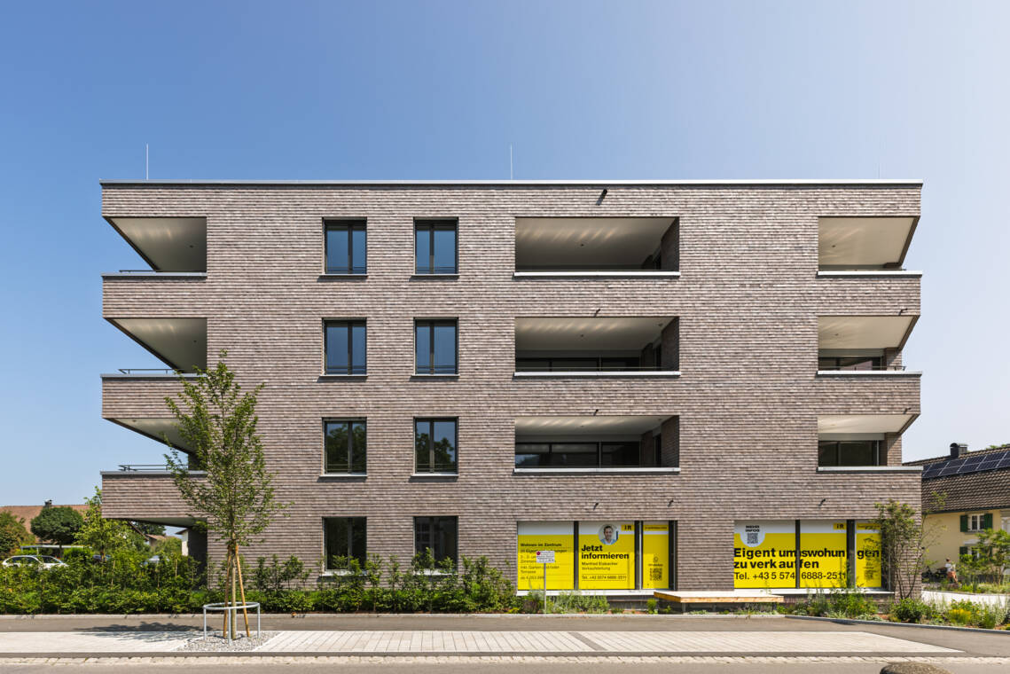Wohnanlage Sebastianstraße, Feldkirch - Süd-Ansicht Wohnanlage Sebastianstraße, Feldkirch - Süd-Ansicht
