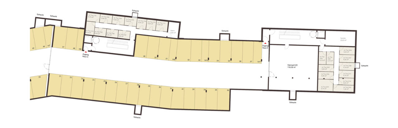 Wiesenstra&szlig;e in H&ouml;chst Tiefgarage Teil 2 i+R Wohnbau GmbH