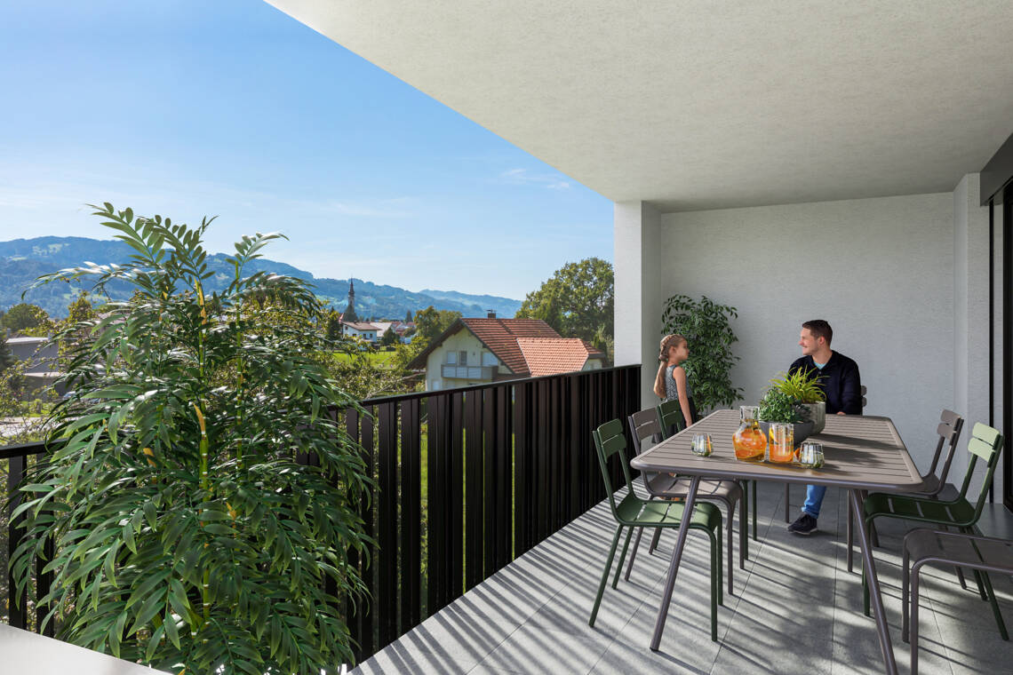 Aussicht Top 17 Neugr&uuml;tt Fu&szlig;ach