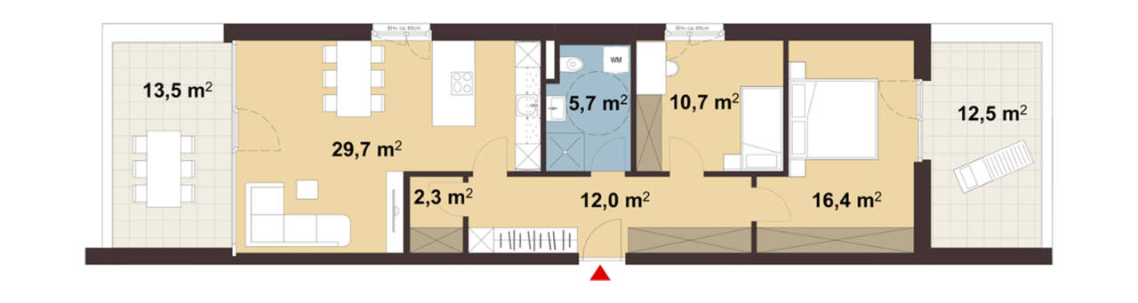 Wiesenstra&szlig;e in H&ouml;chst Whg C09 i+R Wohnbau GmbH