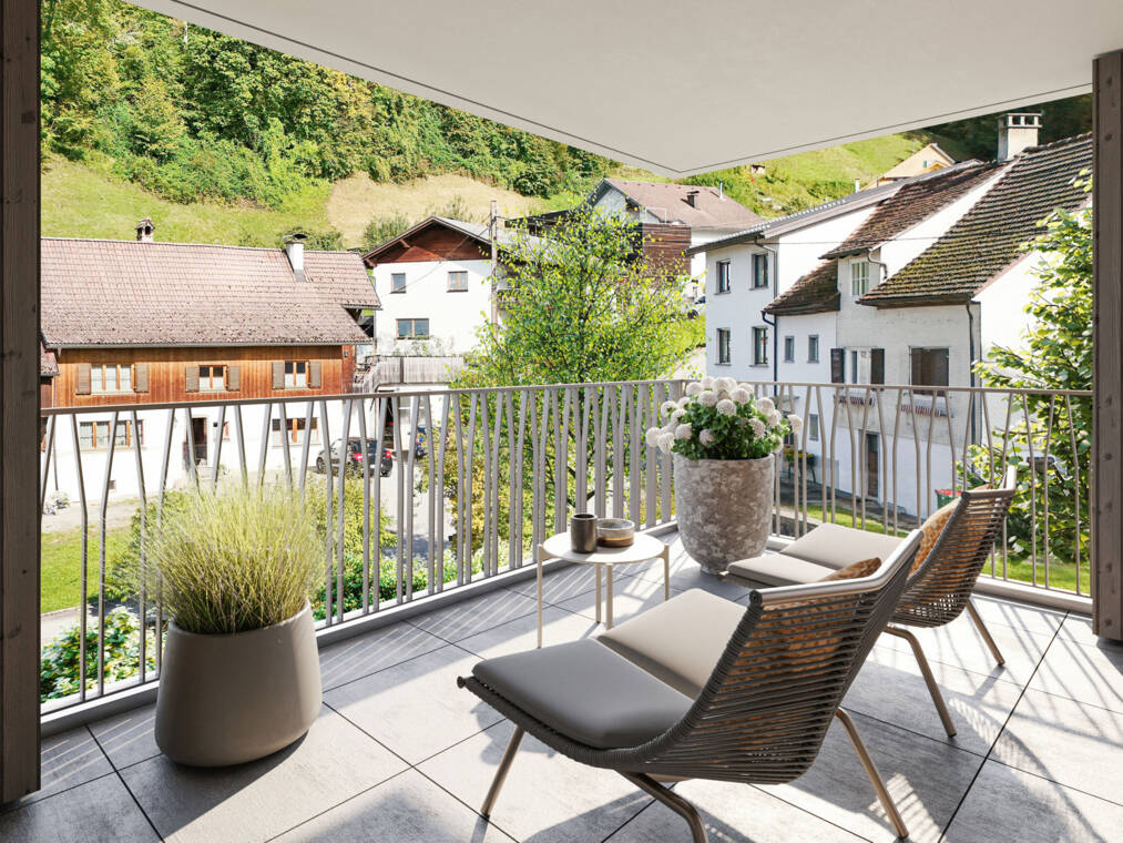Fallenberggasse, Dornbirn-Aussicht-Whg-B07