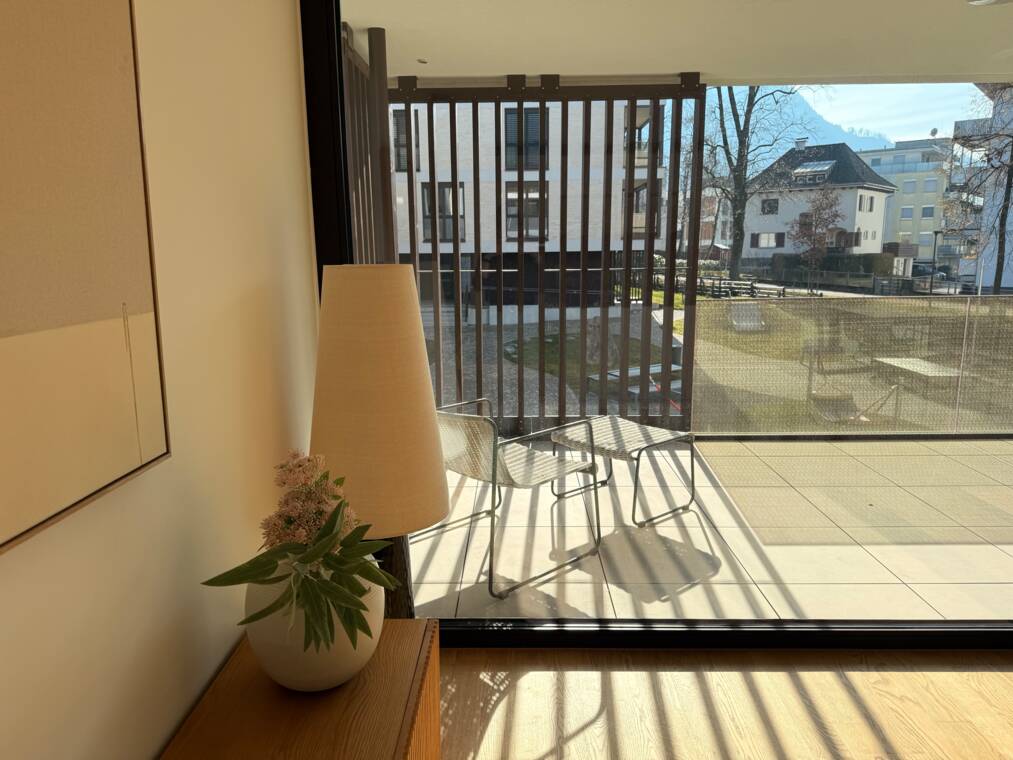 Musterwohnung Am Emsbach Wohnzimmer/Terrasse Musterwohnung Am Emsbach Wohnzimmer/Terrasse