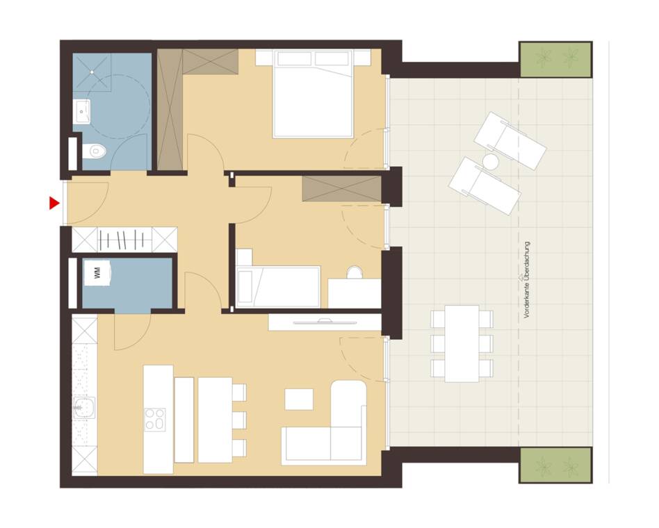 Engelspitz, Sulzberg-Grundriss Whg B02
