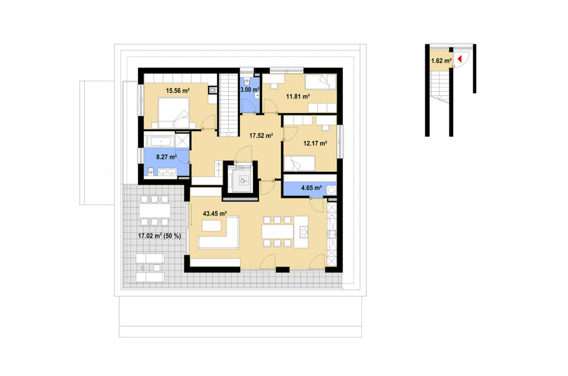 Grundriss B17 | Bad W&ouml;rishofen, Obere M&uuml;hlstra&szlig;e 