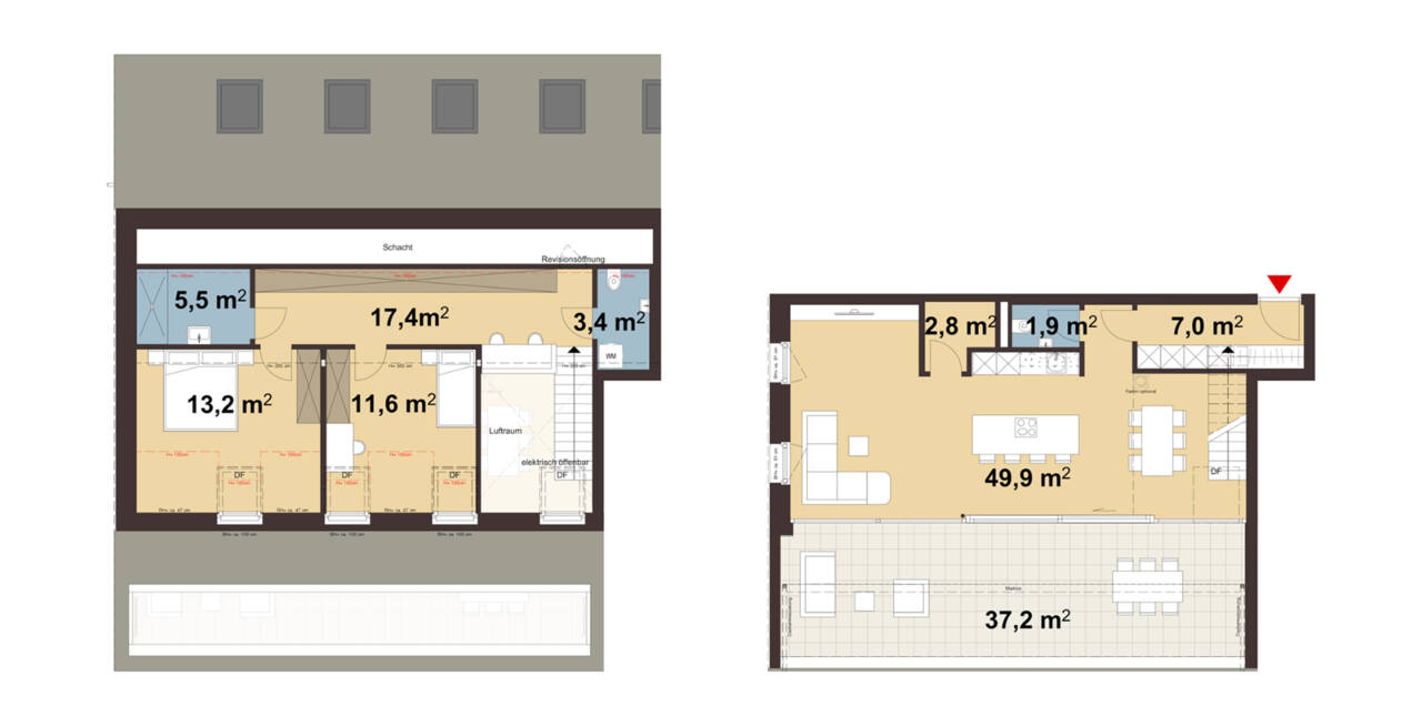 Wohnanlage Ringstraße, Feldkirch - Grundriss Whg B09 Wohnanlage Ringstraße, Feldkirch - Grundriss Whg B09