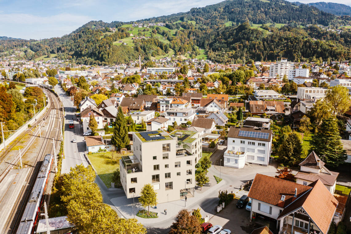 Grabenweg, Dornbirn-Luftbild-West