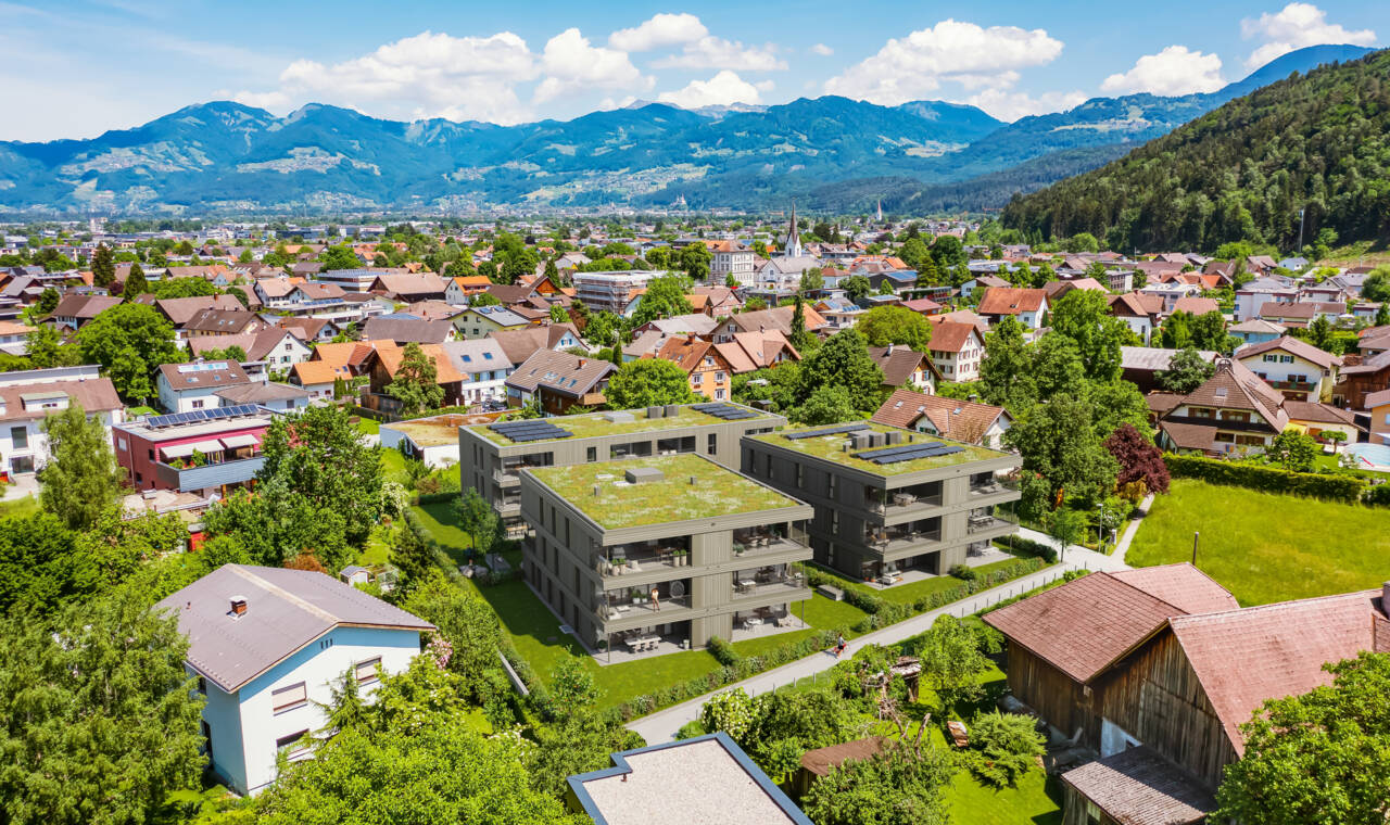 Bifangstrasse, Feldkirch-Luftbild-West