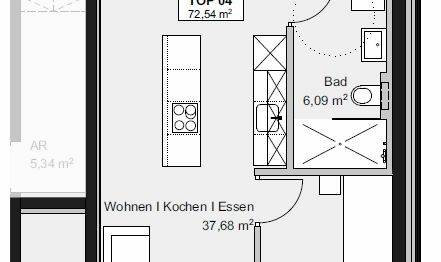 Hellbrunnenstrasse Hohenems Whg B04 3-Zimmer
