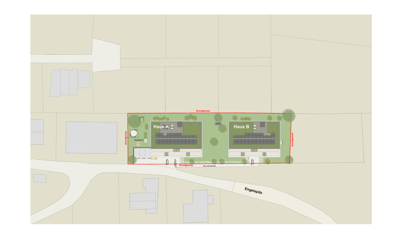 Engelspitz, Sulzberg-Lageplan