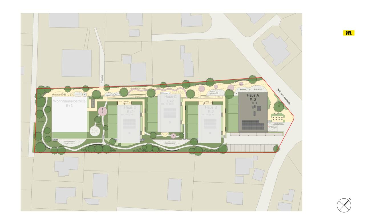 Lageplan Hellbrunnenstraße Lageplan Hellbrunnenstraße