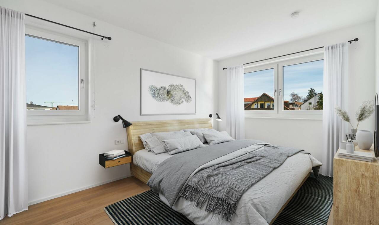 Obere M&uuml;hlstra&szlig;e | Schlafzimmer Penthouse