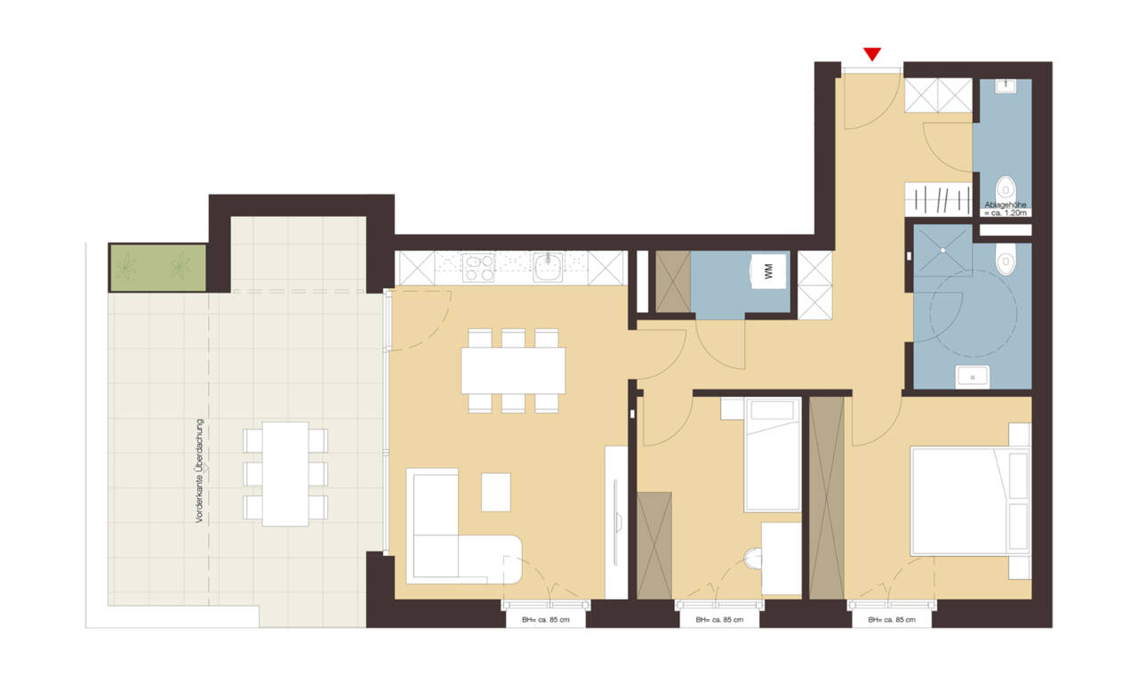 Engelspitz, Sulzberg-Grundriss Whg A01