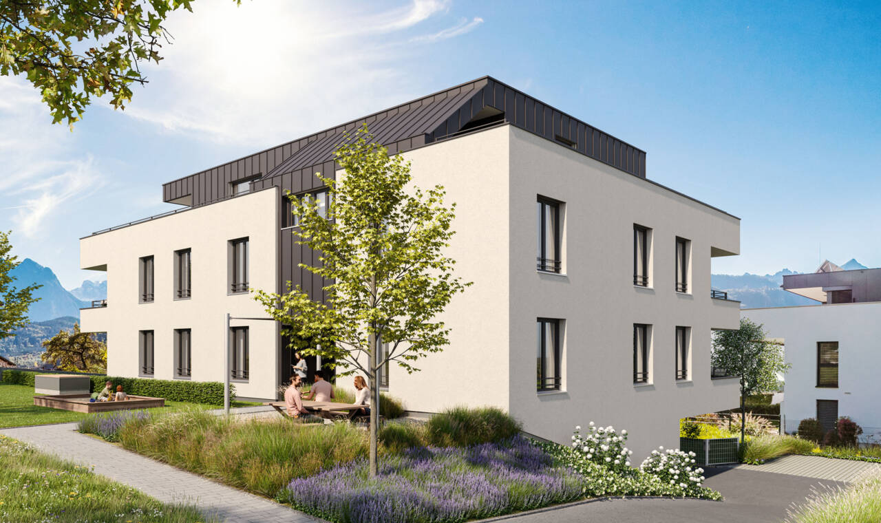 Tranglweg, Nüziders - Nordost-Ansicht Tranglweg, Nüziders - Nordost-Ansicht