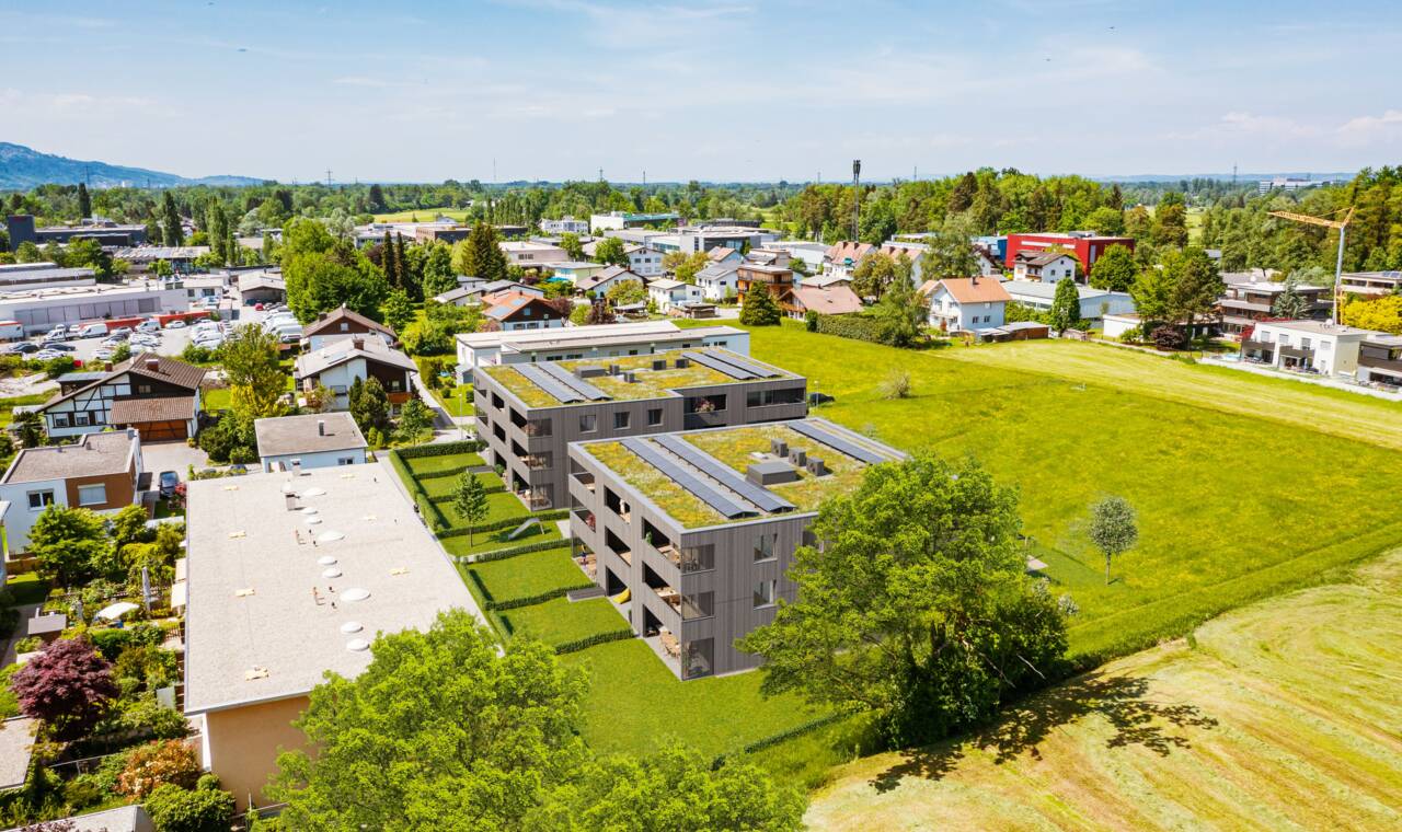 Weidenweg, Dornbirn-Luftbild-Südost Weidenweg, Dornbirn-Luftbild-Südost