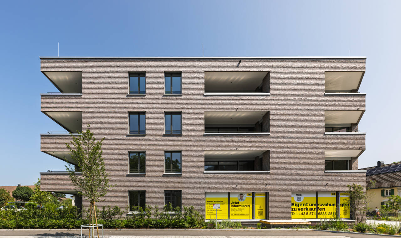 Wohnanlage Sebastianstraße, Feldkirch - Süd-Ansicht Wohnanlage Sebastianstraße, Feldkirch - Süd-Ansicht