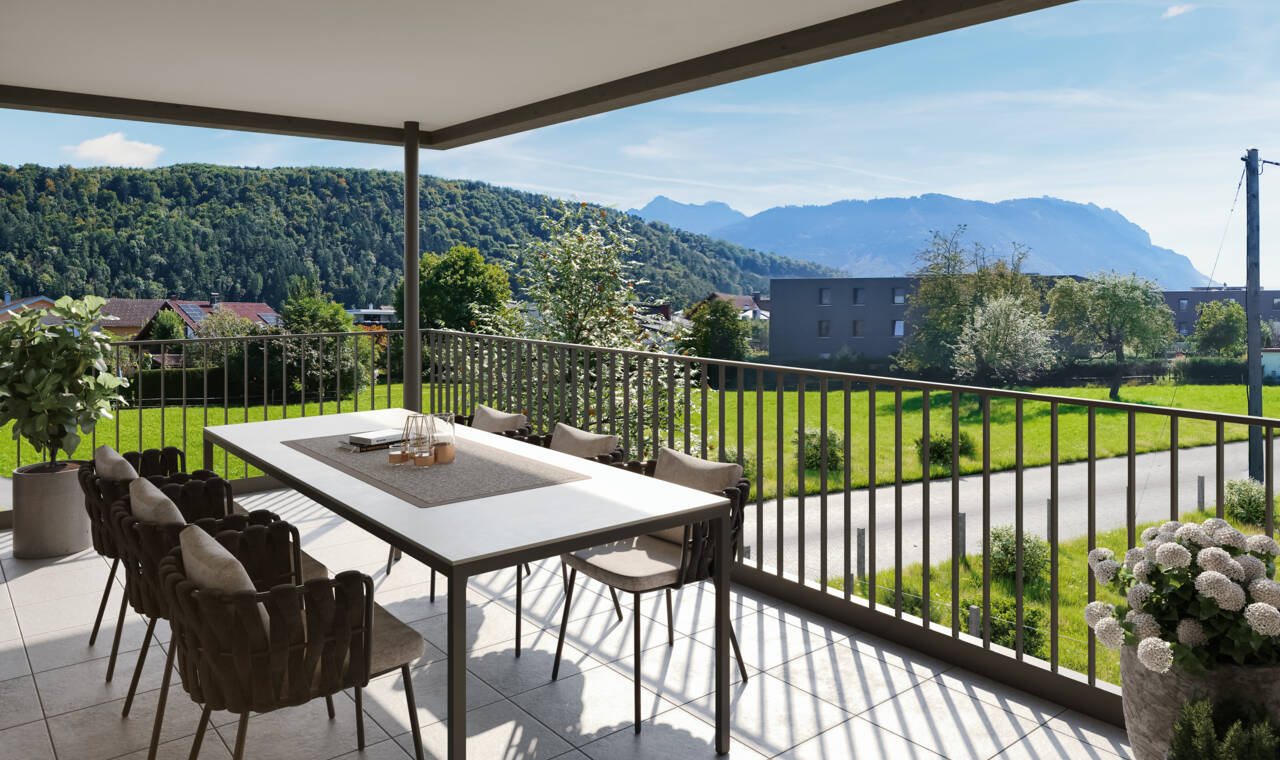 Bifangstrasse, Feldkirch-Aussicht-Whg B04