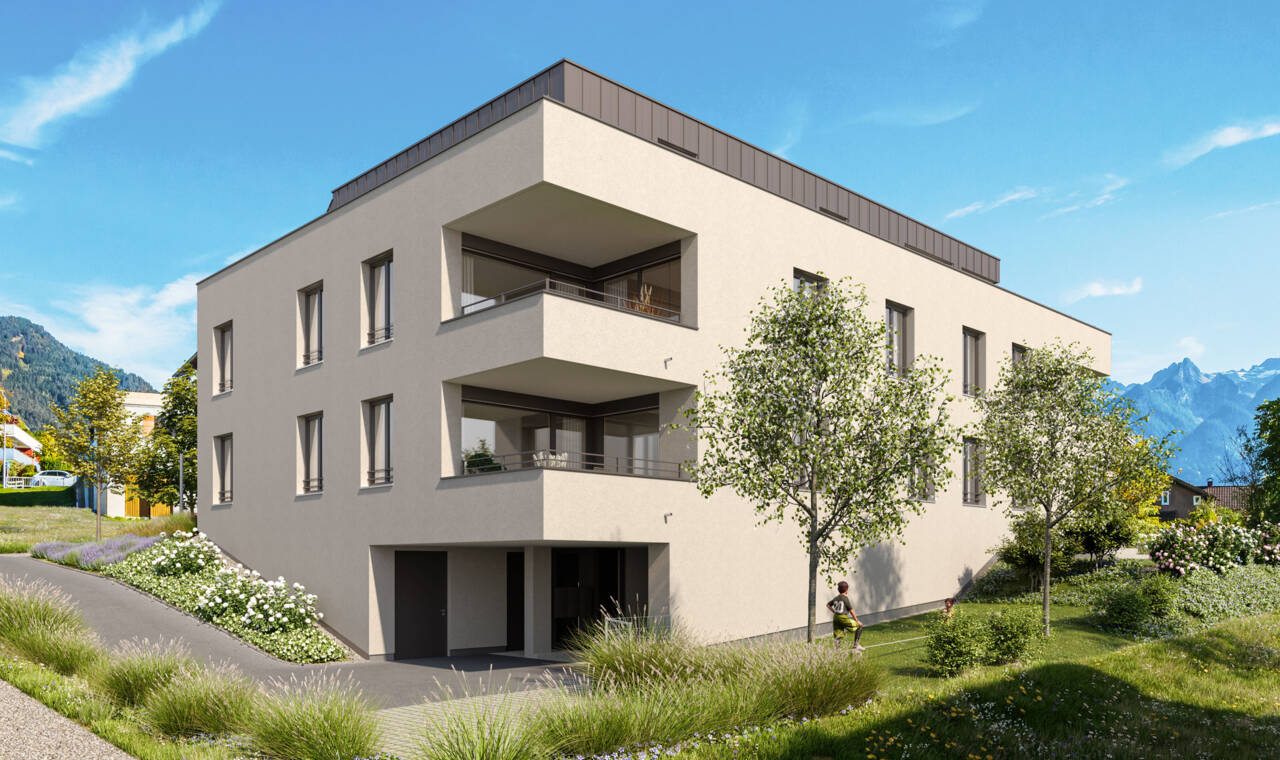 Tranglweg, N&uuml;ziders - Nordwest-Ansicht