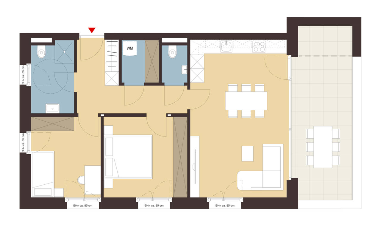 Engelspitz, Sulzberg-Grundriss Whg A06