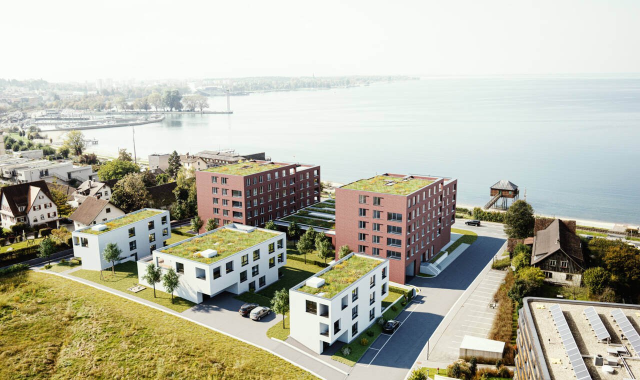 Seeblick II in Lochau Luftbild 01 i+R Wohnbau GmbH Seeblick II in Lochau Luftbild 01 i+R Wohnbau GmbH