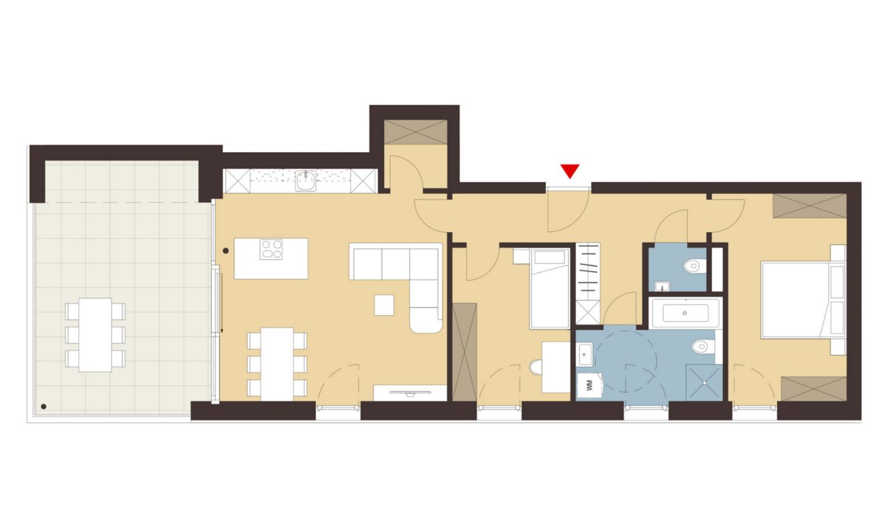 Fallenberggasse, Dornbirn-Grundriss Whg Top B06