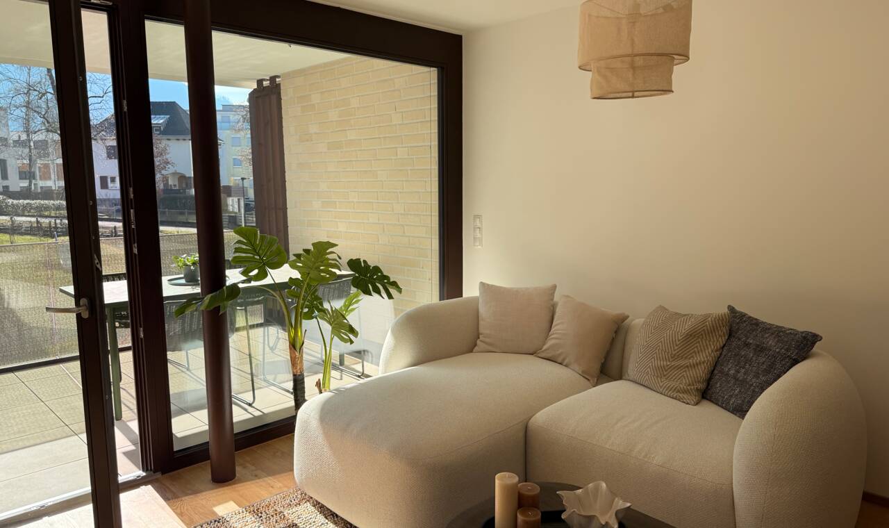 Musterwohnung Am Emsbach Wohnzimmer