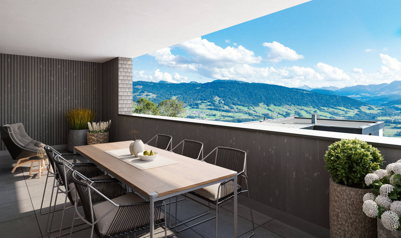 Engelspitz, Sulzberg-Aussicht-Whg A06