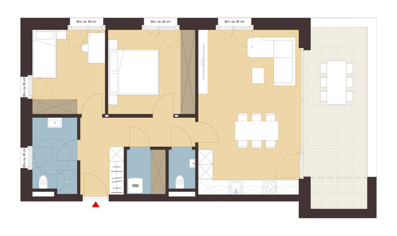 Engelspitz, Sulzberg-Grundriss Whg B04