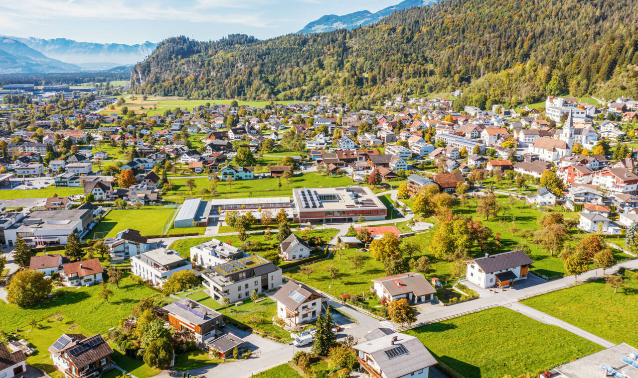 Tranglweg, Nüziders - Luftbild Nordwest-Ansicht Tranglweg, Nüziders - Luftbild Nordwest-Ansicht