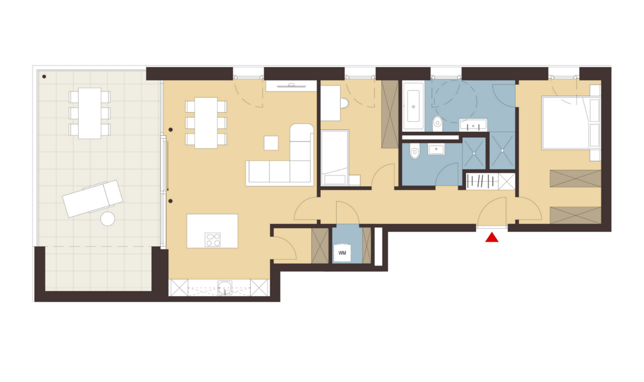 Fallenberggasse, Dornbirn-Grundriss Whg Top B05