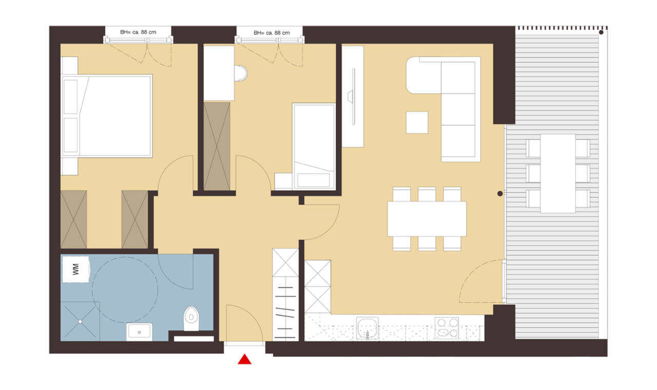 Weidenweg,Dornbirn-Grundriss Whg 10