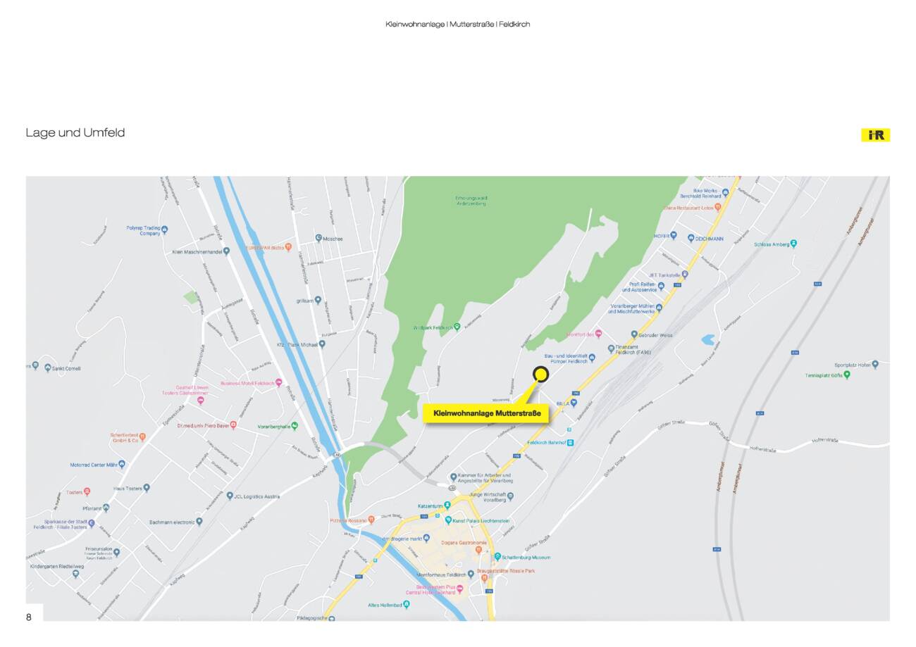 i+R Wohnbau Mutterstraße Ortsplan i+R Wohnbau Mutterstraße Ortsplan
