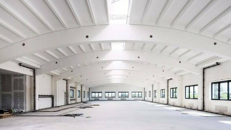 Spannrahmenhalle
