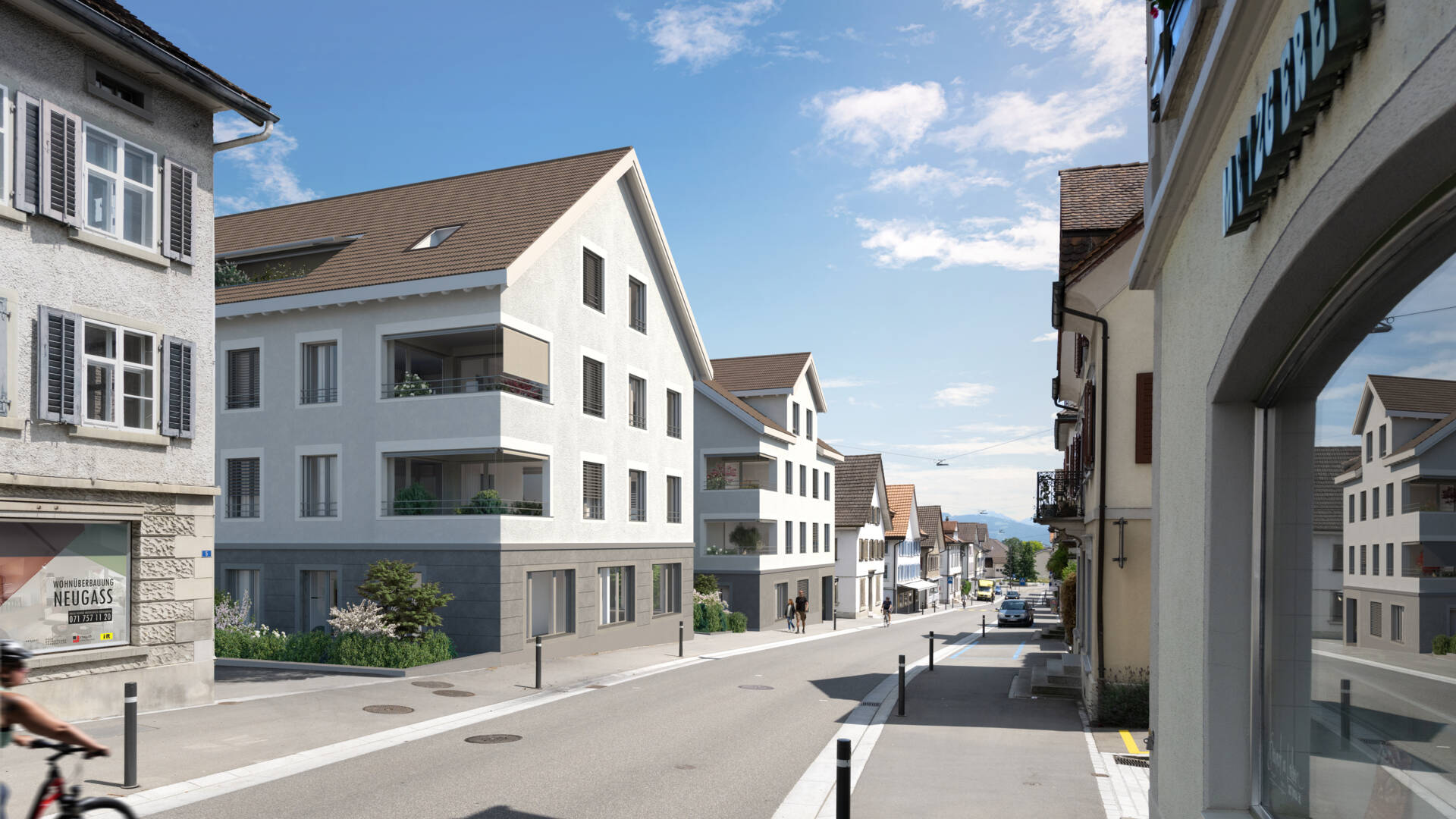 Aussenbilder 3 MFH Berneck_A1_Strasse_2 Aussenbilder 3 MFH Berneck_A1_Strasse_2