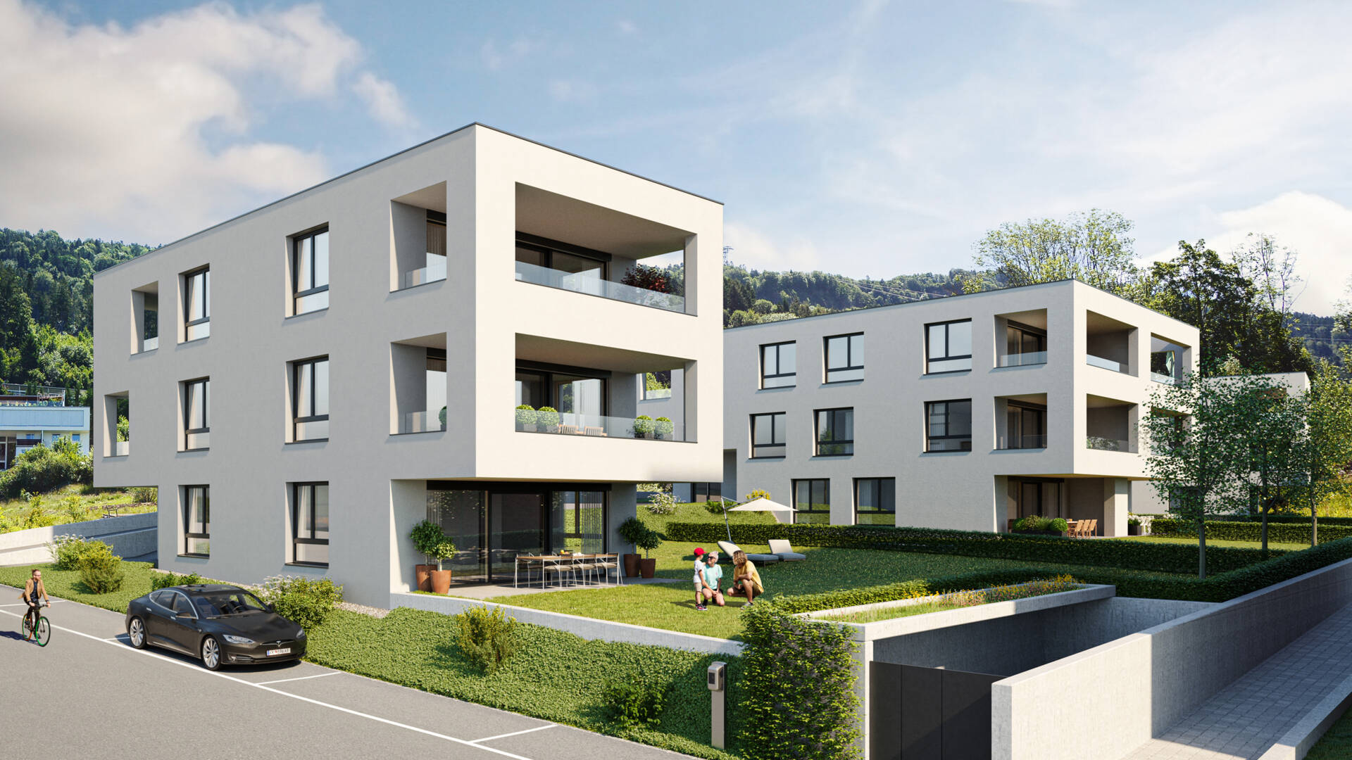 Seeblick II in Lochau Ansicht 01 i+R Wohnbau GmbH