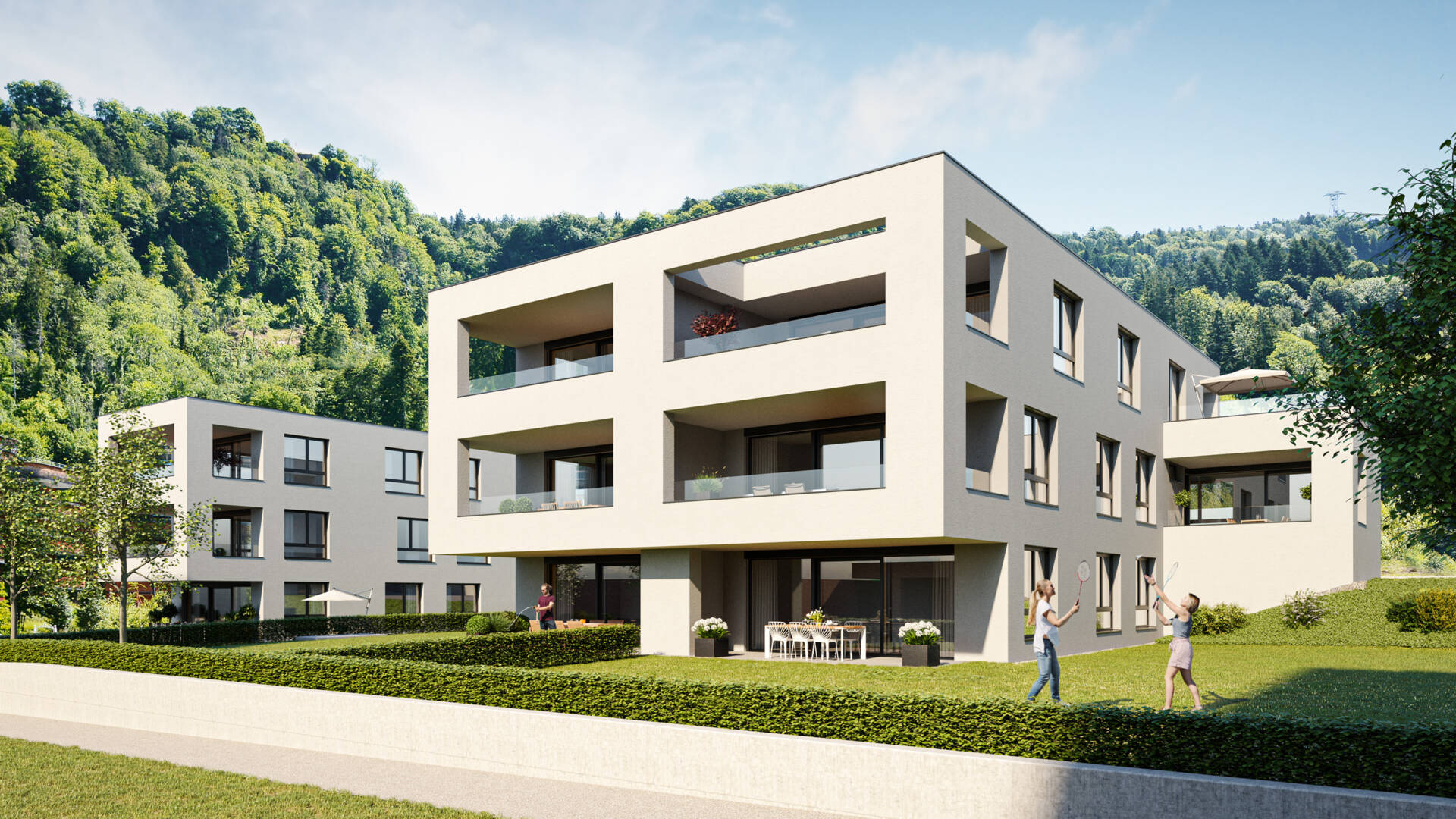 Seeblick II in Lochau Ansicht 03 i+R Wohnbau GmbH